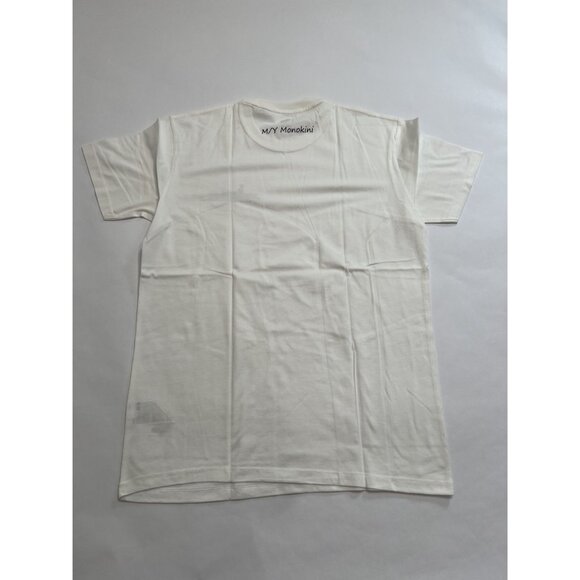 Uniqlo M/Y Monokini Yacht T-Shirt in White - Picture 2 of 2